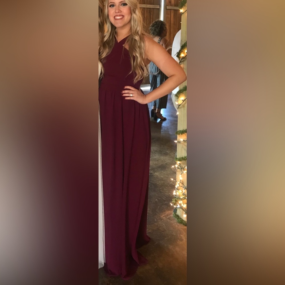 Lulus Davids bridal bridesmaid dress